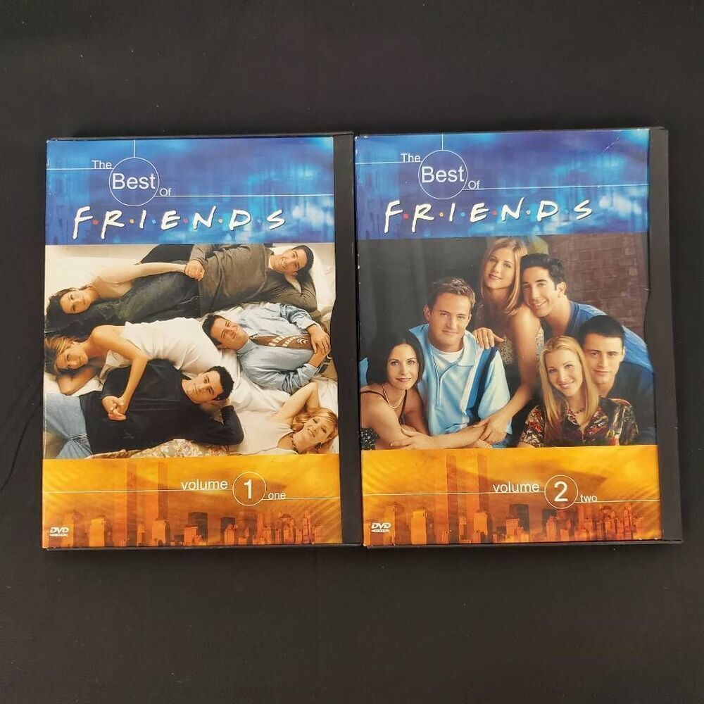 Friends TV Series The Best of Friends, Vol. 1 & 2 DVD bundle